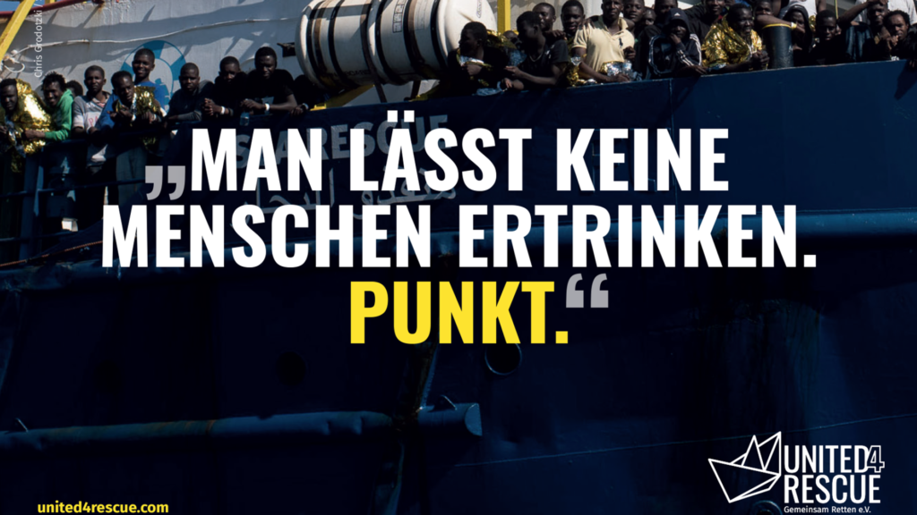 Staatliche Seenotrettung wieder aufnehmen