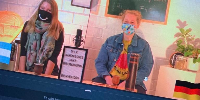 Aimara Lena CHeckpoint Gespräch FW-Dienst