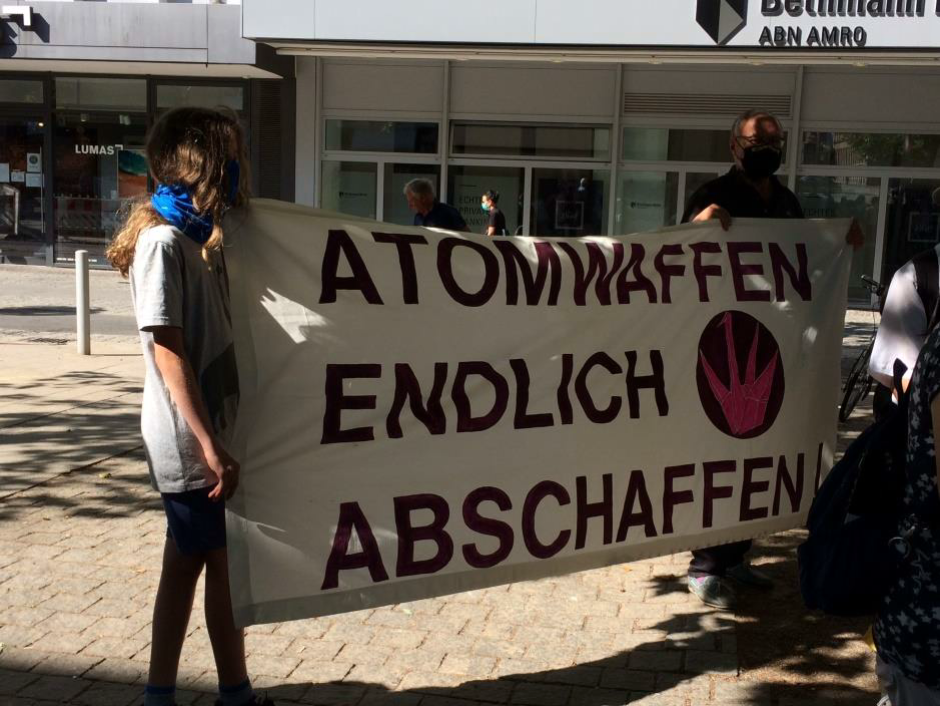 Gedenken an Atombombenopfer