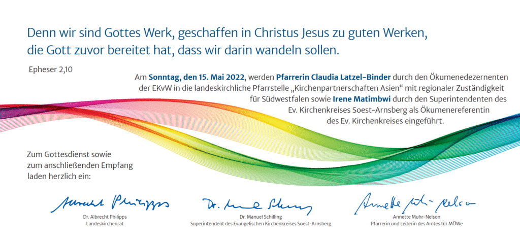 Neue Mitarbeiterinnen werden eingeführt